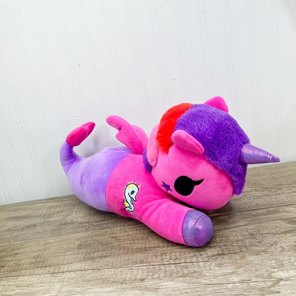 Tokidoki Mermicorno Pink Purple Seahorse Plush Unicorn Mermaid 12 Inch Toy